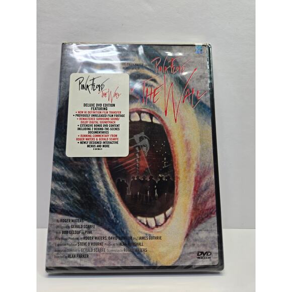 Pink FLOYD THE WALL DVD Deluxe New in Plastic 1999 Sealed | Documentary - Picture 1 of 2
